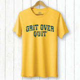 Grit Over Quit Block Arch Tee