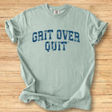Grit Over Quit Arch - Premium Tee