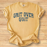 Grit Over Quit Arch - Premium Tee