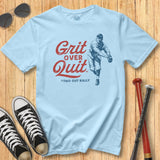 Vintage Grit Over Quit Pitcher Tee