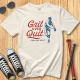 Vintage Grit Over Quit Pitcher Tee