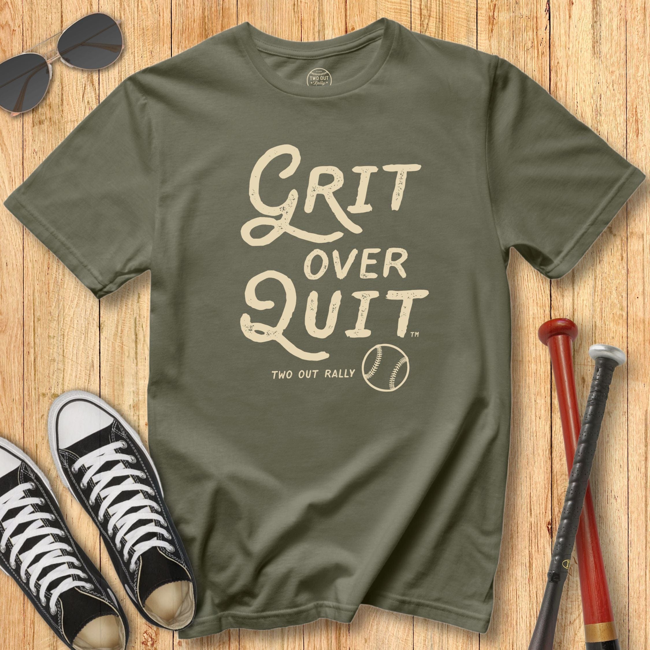 Grit Over Quit Vintage - Classic Tee