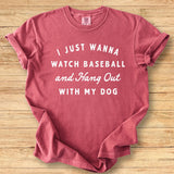 Hang with My Dog - Premium Tee
