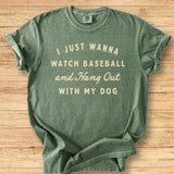 Hang with My Dog - Premium Tee
