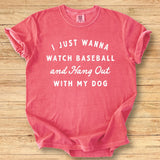 Hang with My Dog - Premium Tee