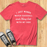 Hang Out with my Dog Tee