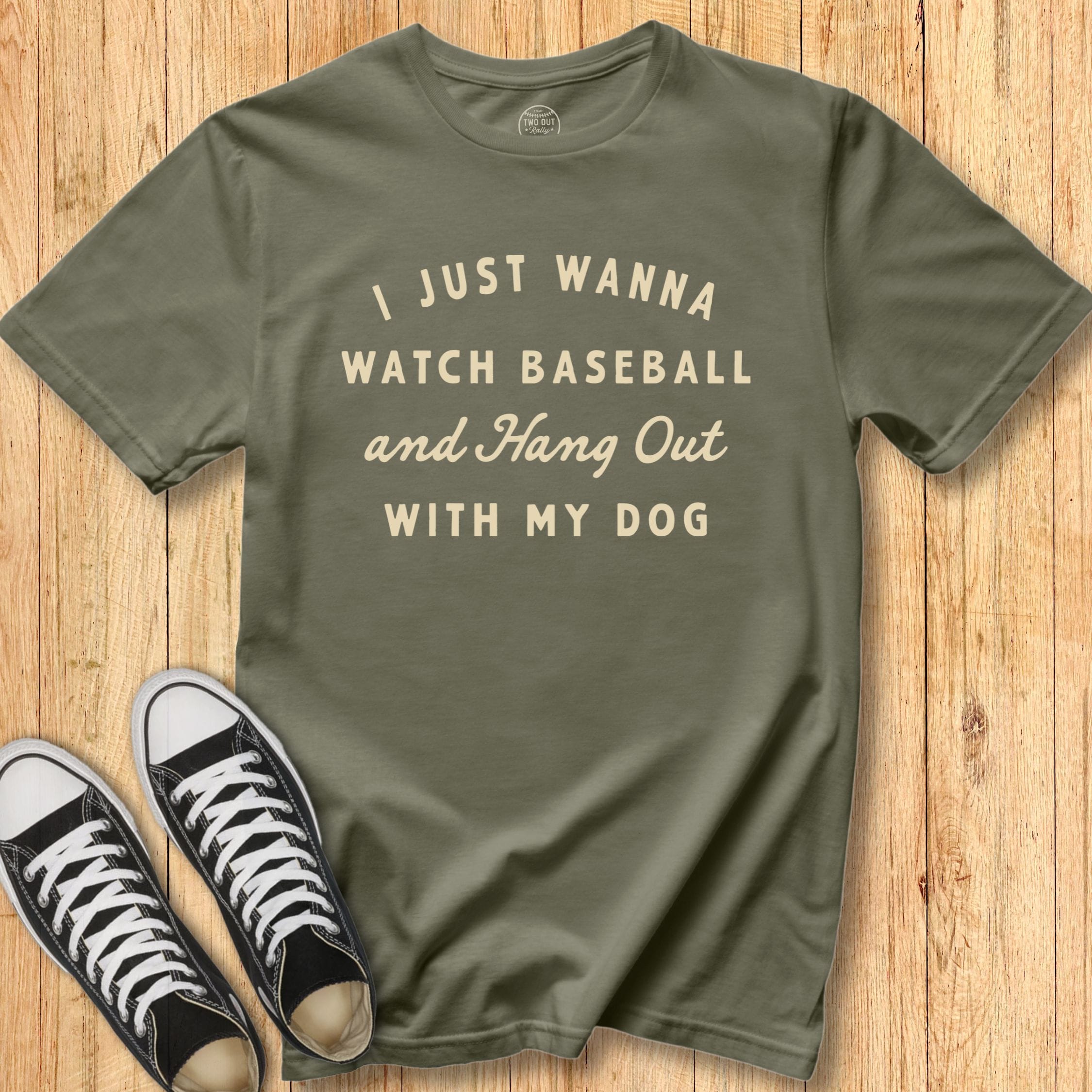 Hang Out with my Dog Tee