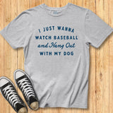 Hang Out with my Dog Tee