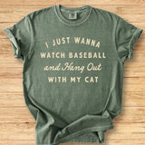 Hang with My Cat - Premium Tee