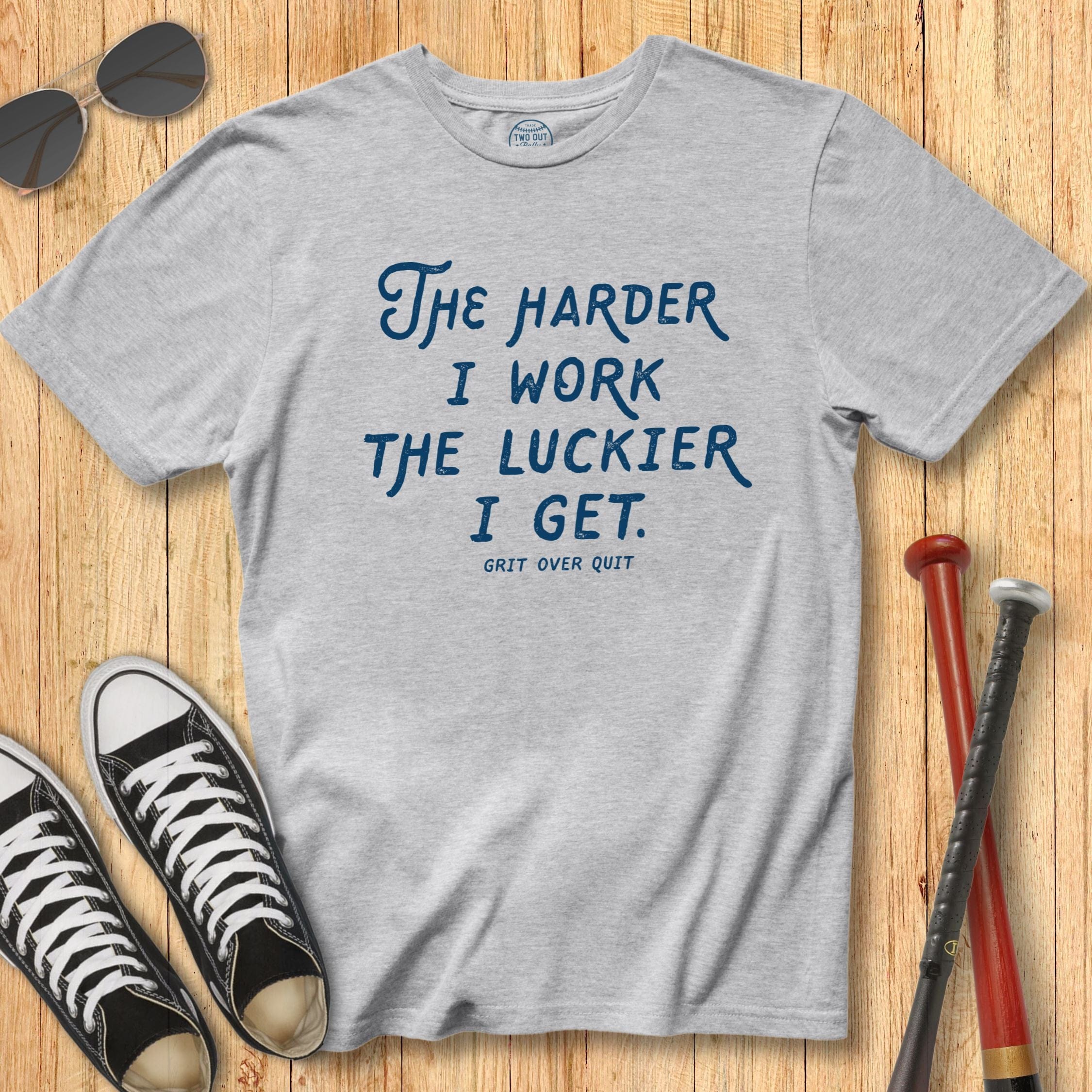 Harder I Work Script - Classic Tee