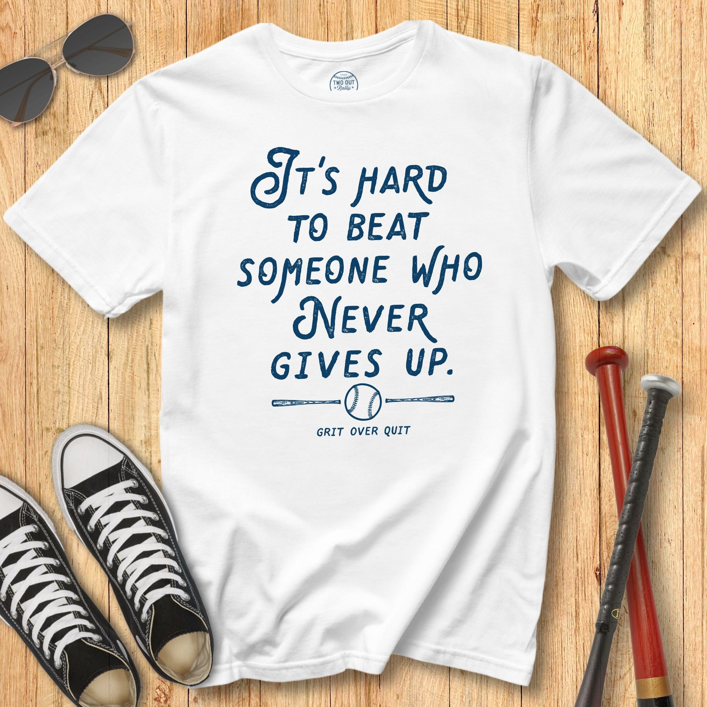 Hard to Beat Script - Classic Tee