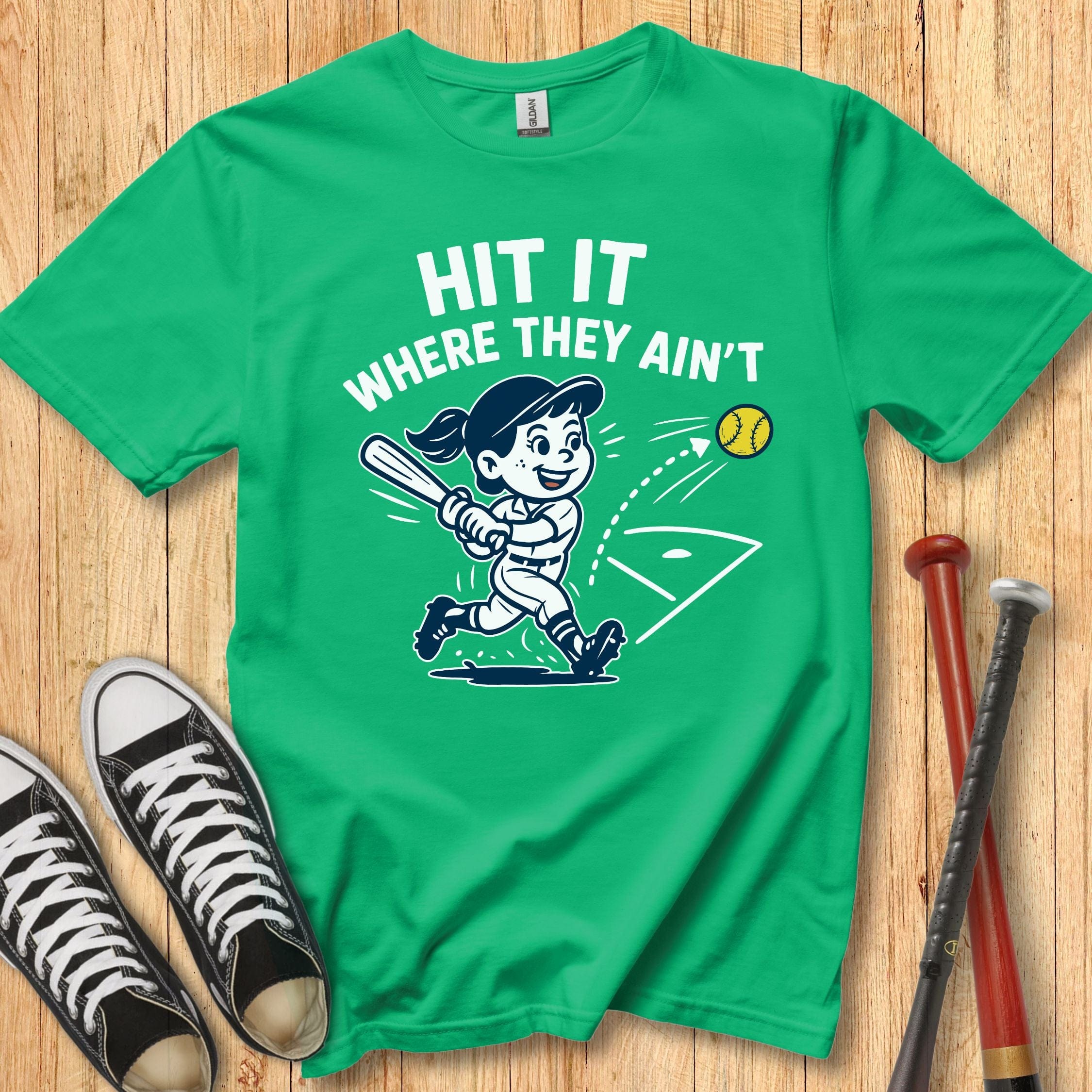 Hit It Girl Mascot Youth Tee