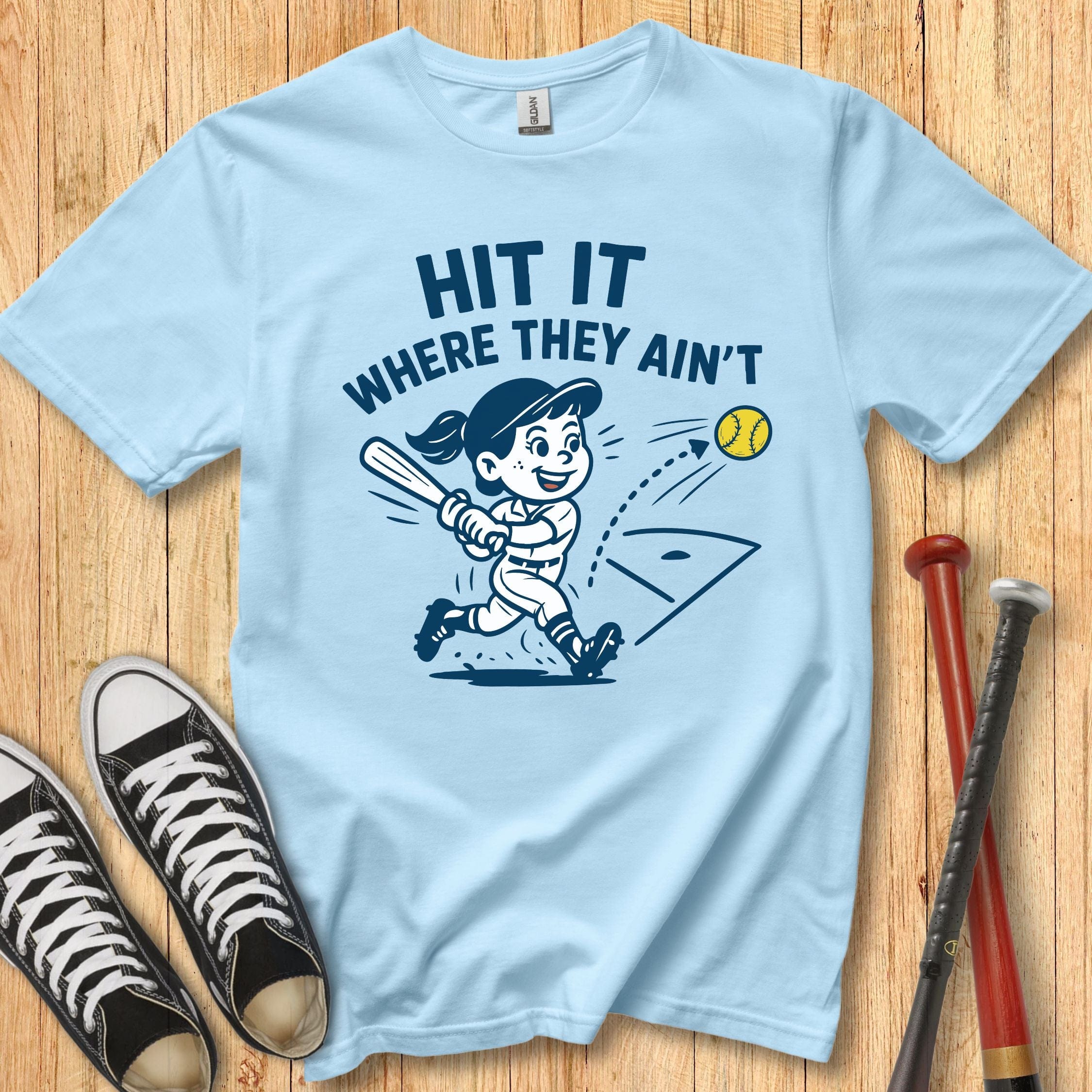 Hit It Girl Mascot Youth Tee