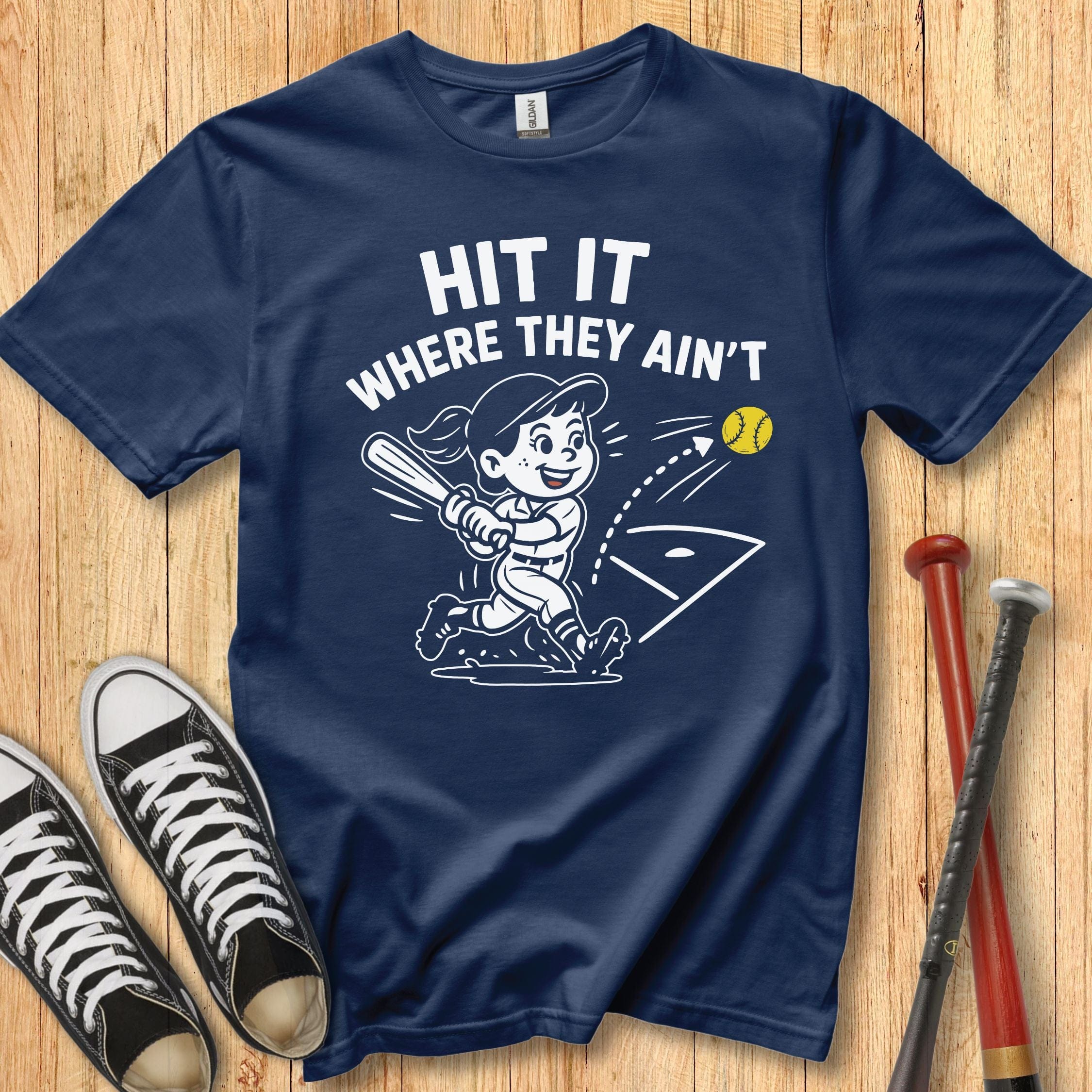 Hit It Girl Mascot Youth Tee