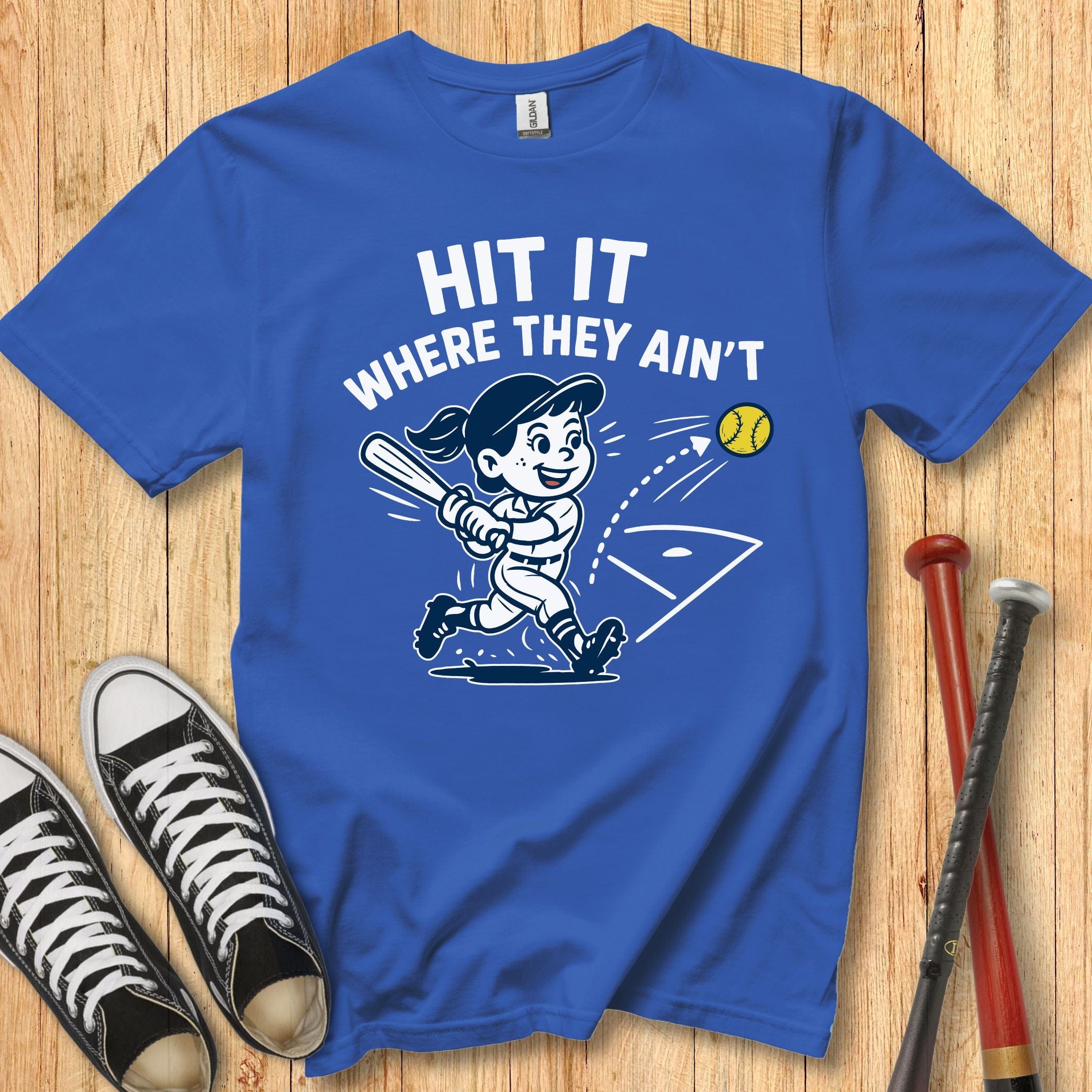 Hit It Girl Mascot Youth Tee