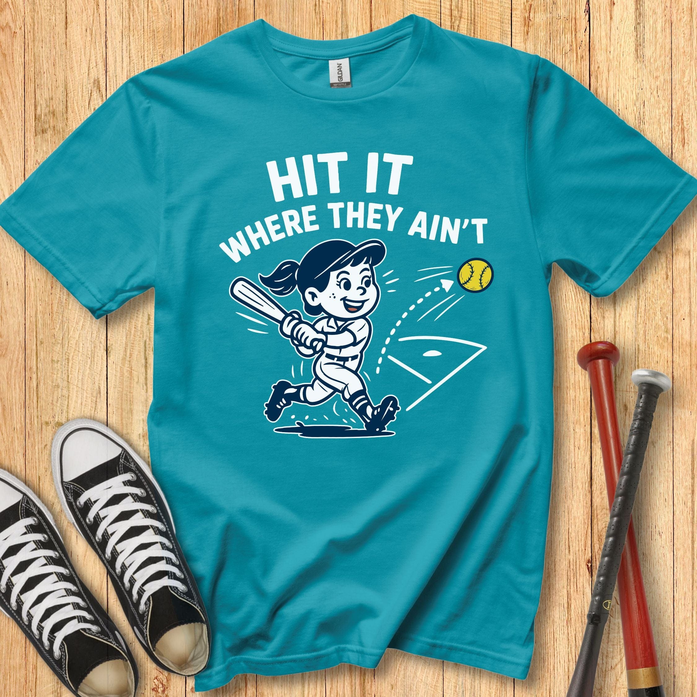 Hit It Girl Mascot Youth Tee
