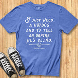 Hot Dog & Ump Tee