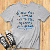 Hot Dog & Ump Tee