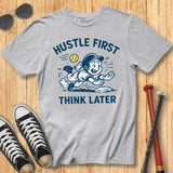 Hustle First Girl Mascot Tee