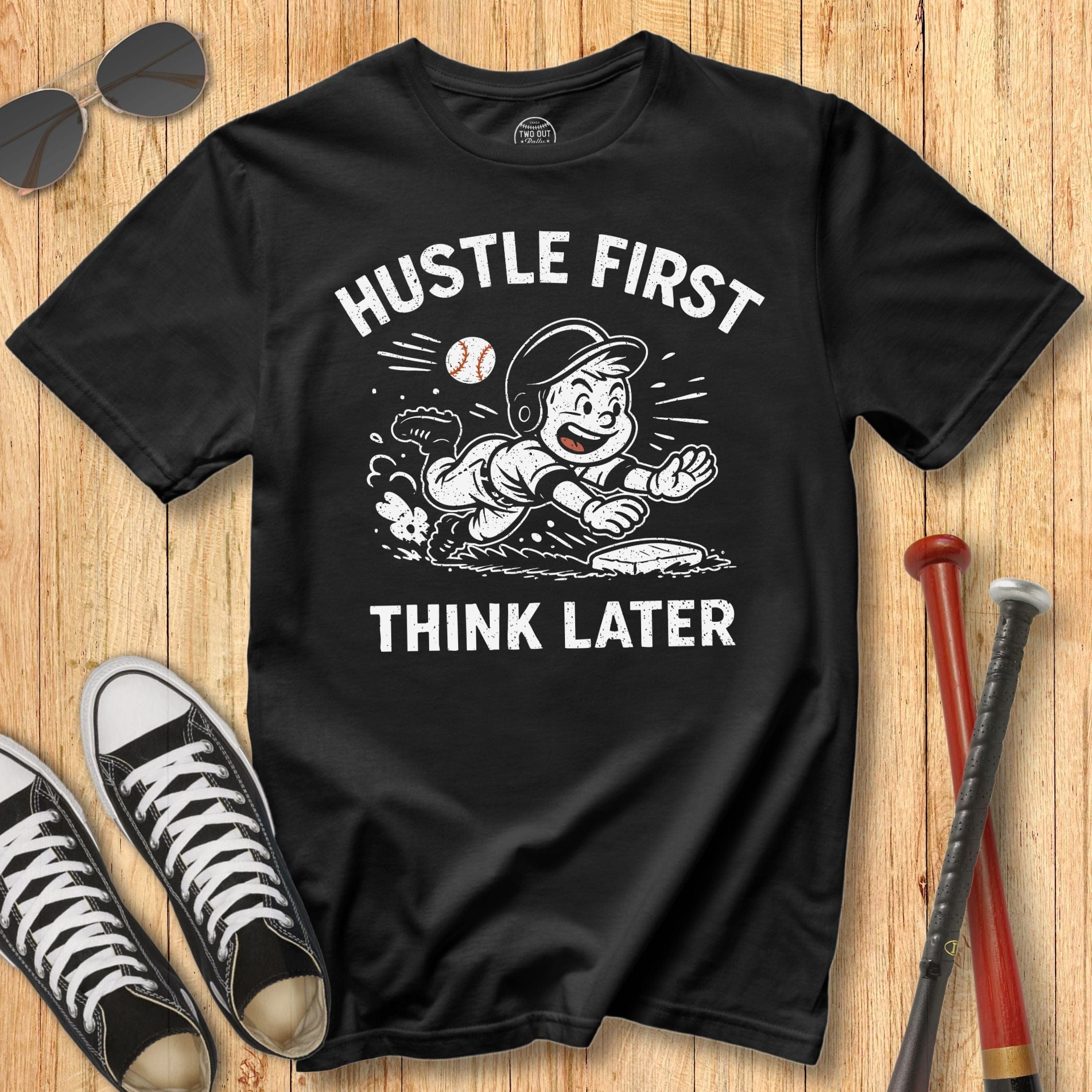 Hustle First Mascot Tee