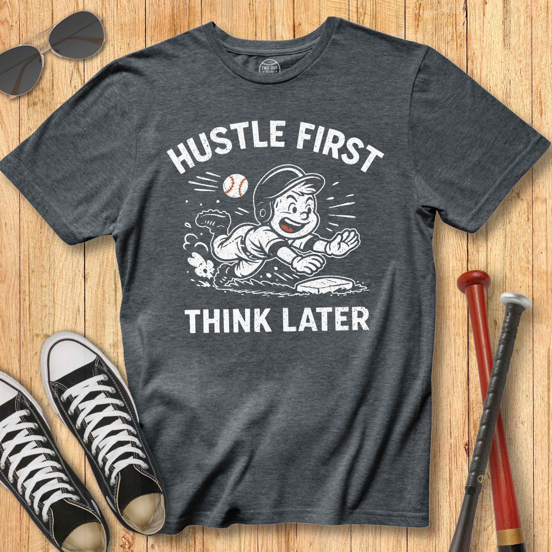 Hustle First Mascot Tee