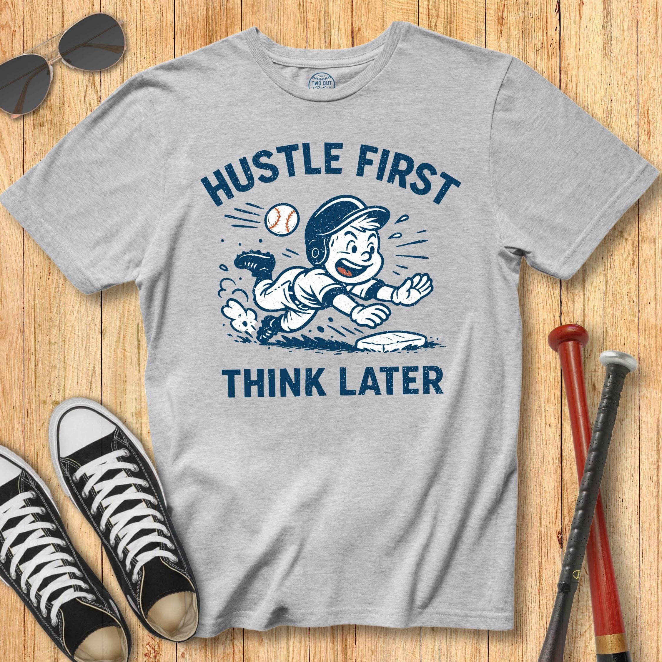 Hustle First Mascot Tee