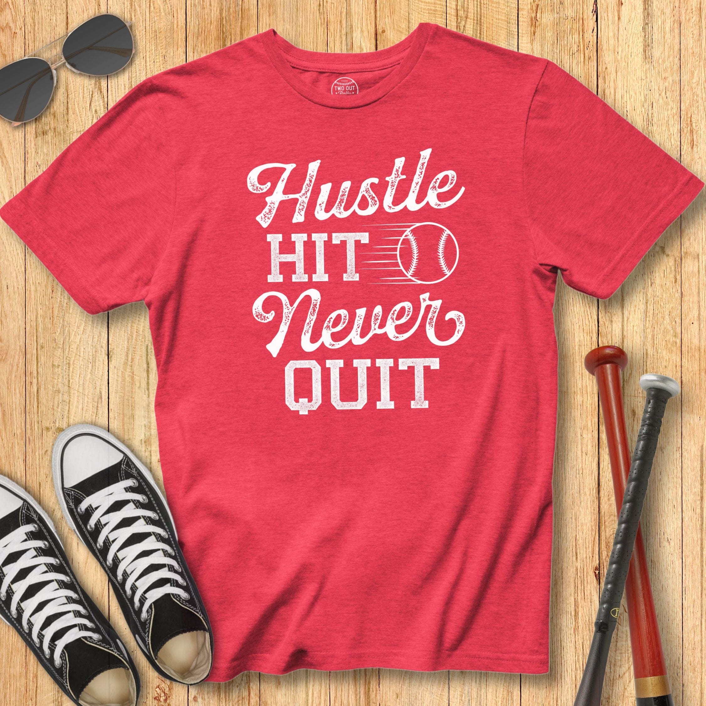Hustle Hit Block Tee