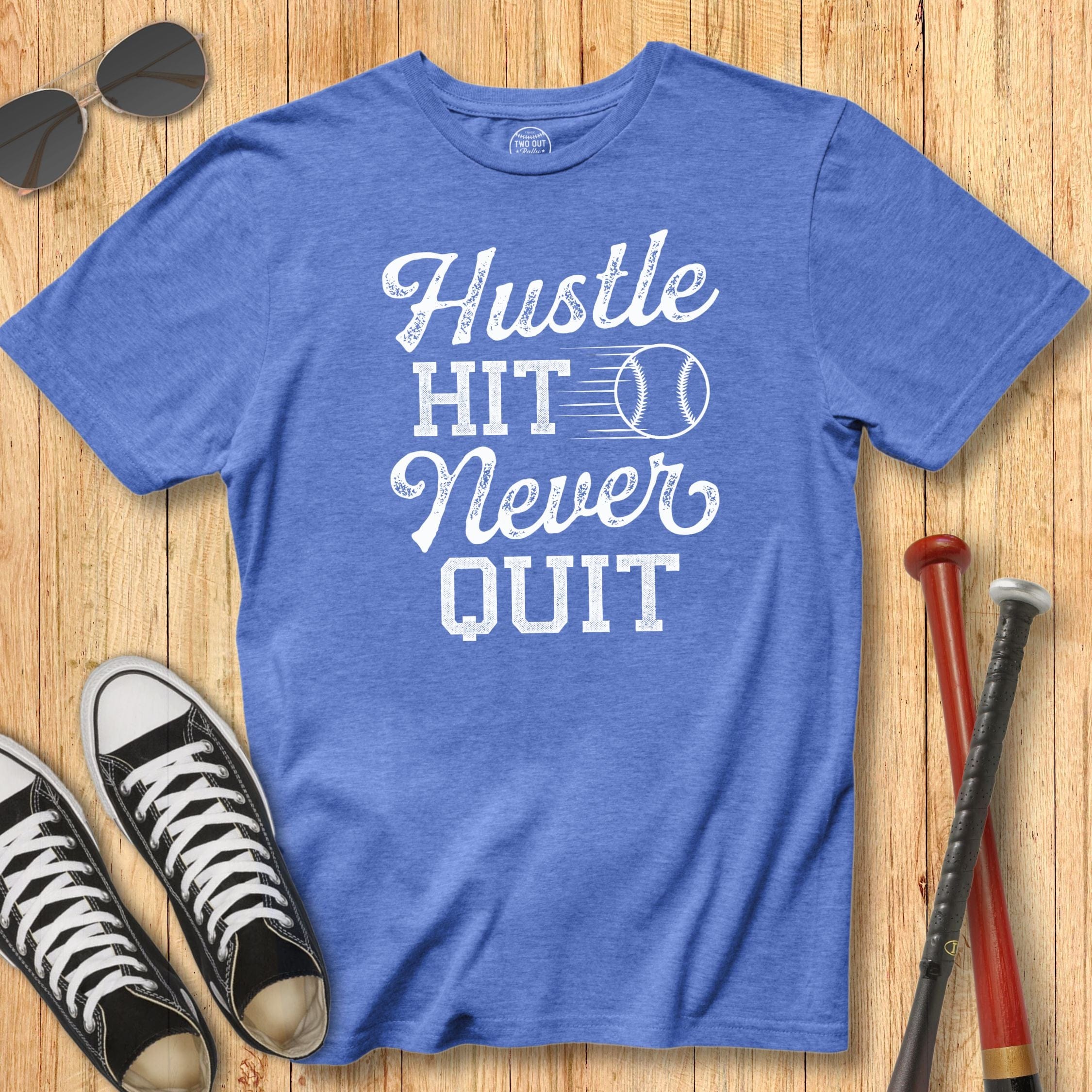 Hustle Hit Block Tee