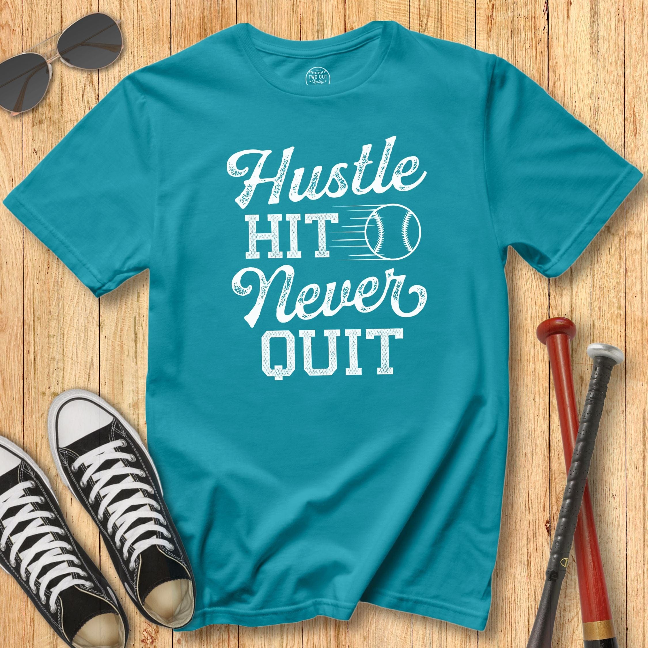 Hustle Hit Block Tee