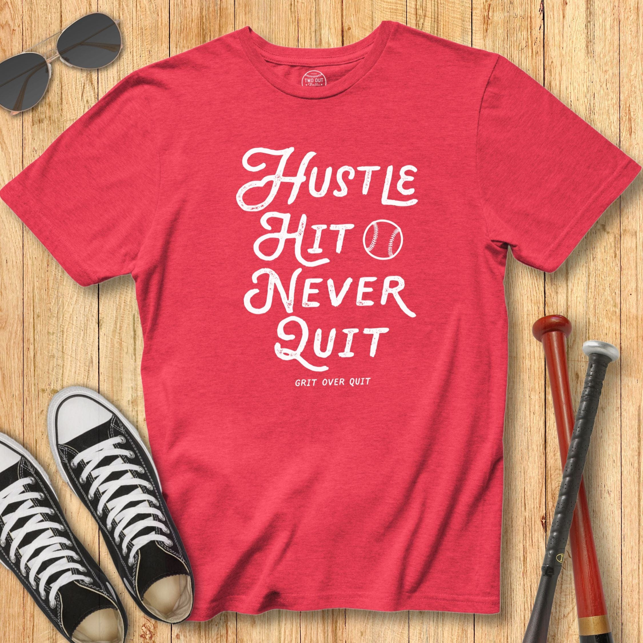 Hustle Hit Vintage Script - Classic Tee