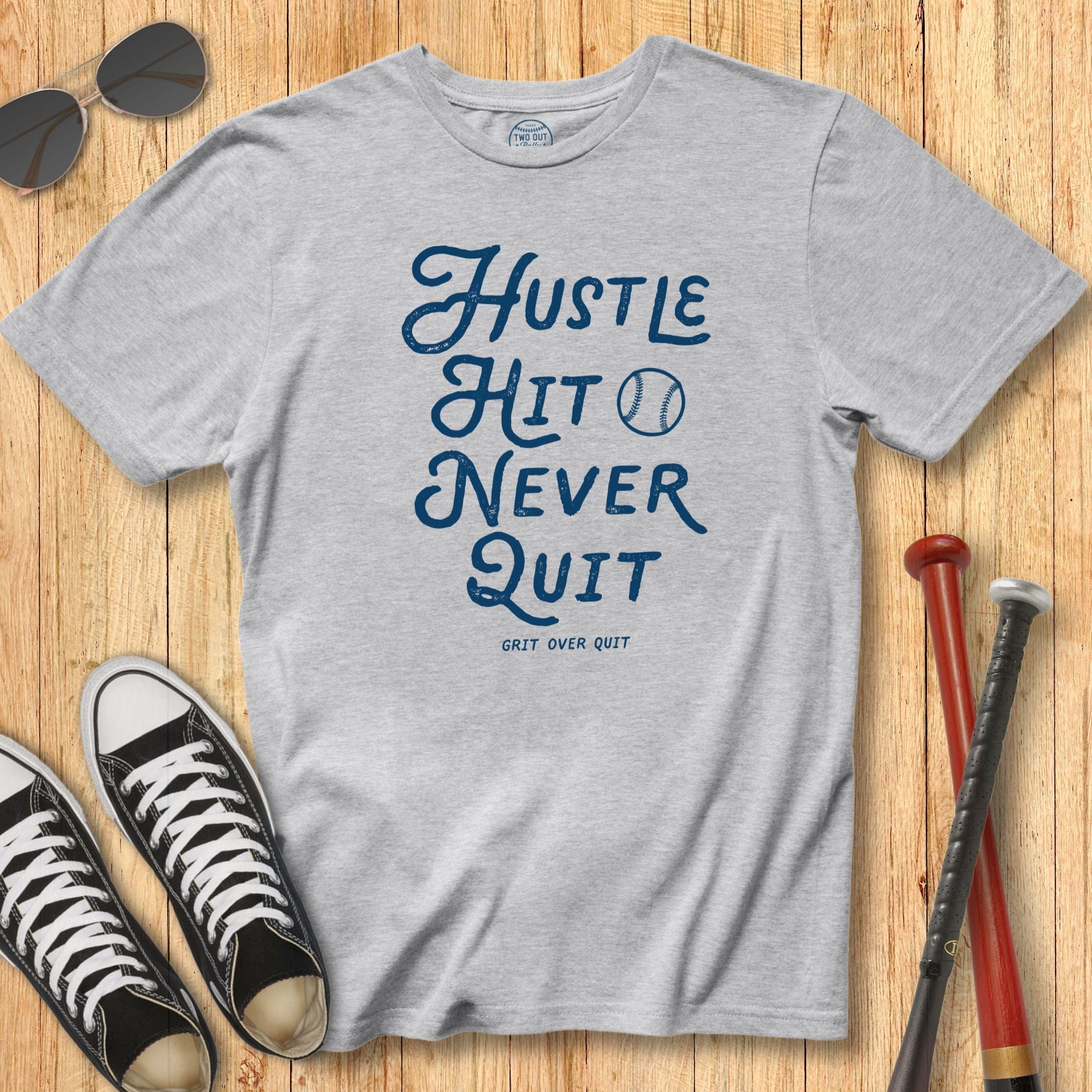 Hustle Hit Vintage Script - Classic Tee