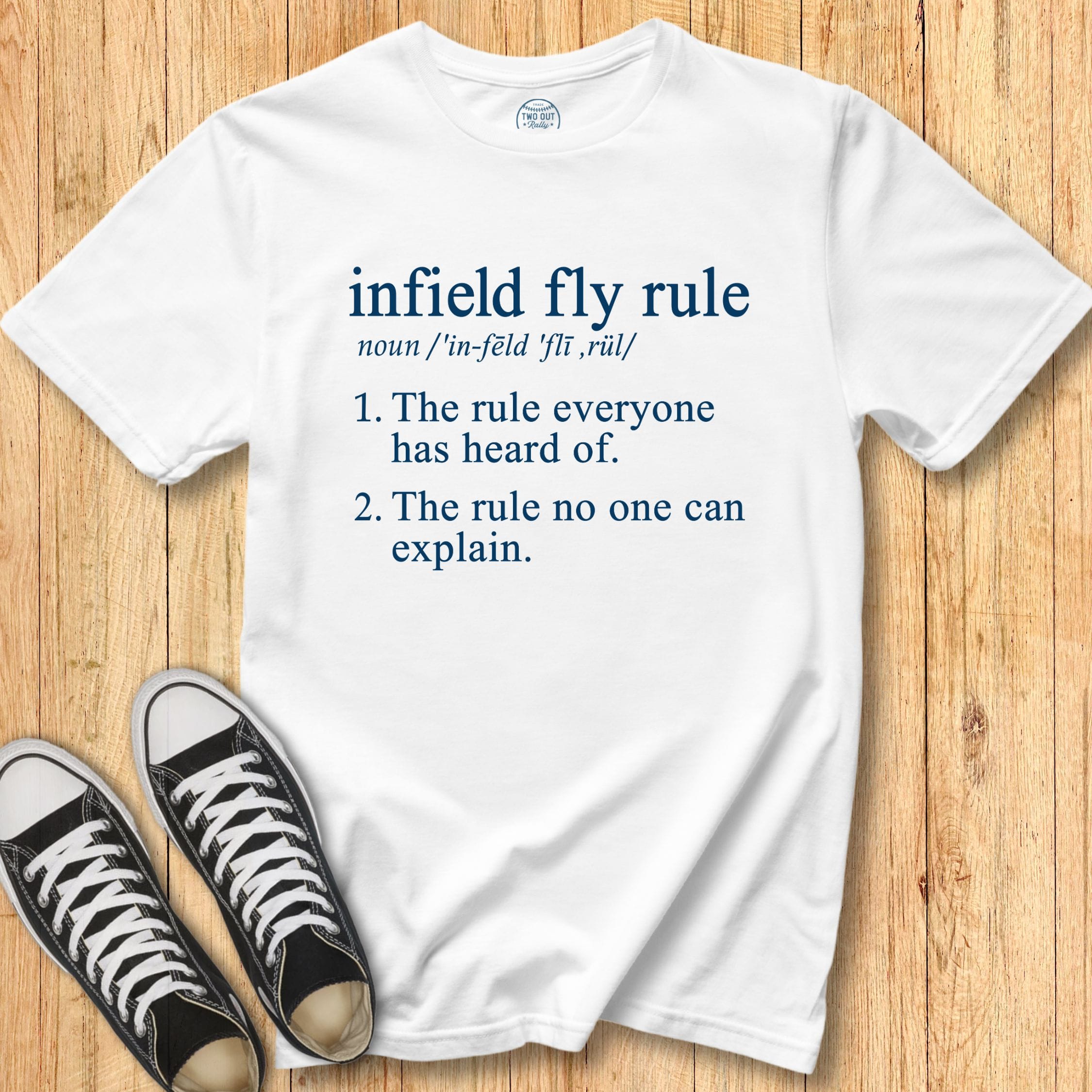 Infield Fly Rule Tee