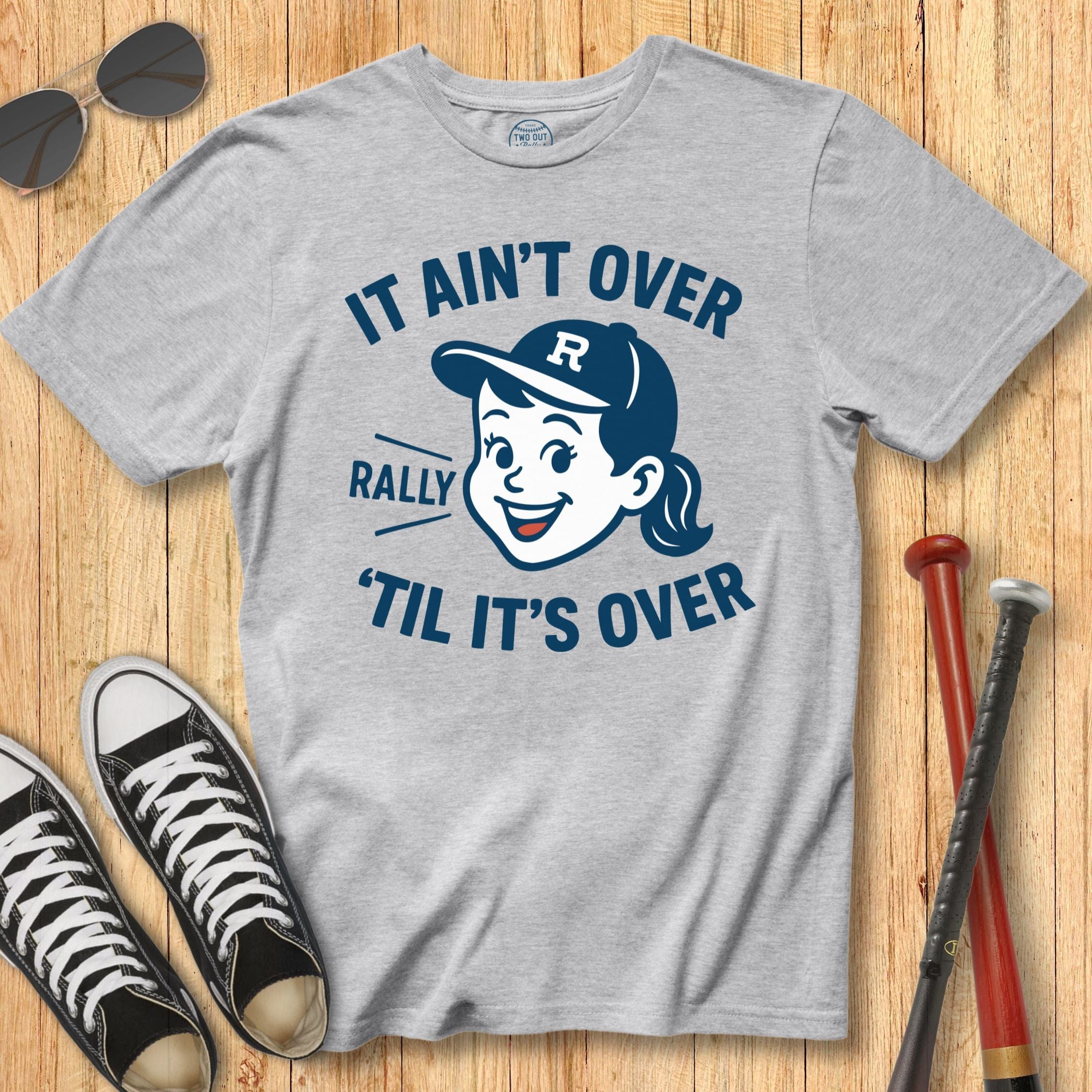 It Ain't Over Girl Mascot Tee