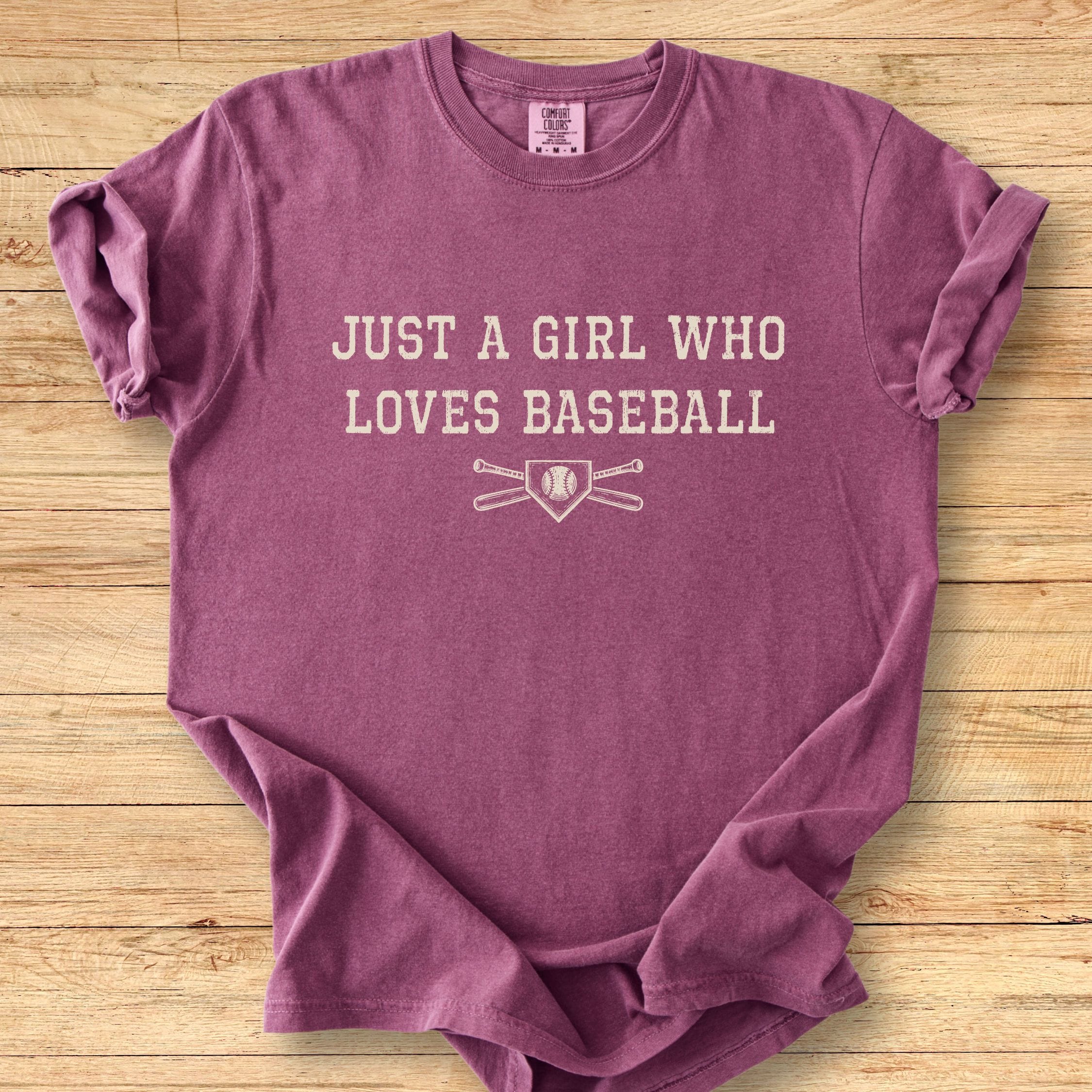 Just a Girl Baseball Premium Tee