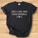 Just a Girl Baseball Premium Tee
