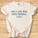 Just a Girl Baseball Premium Tee