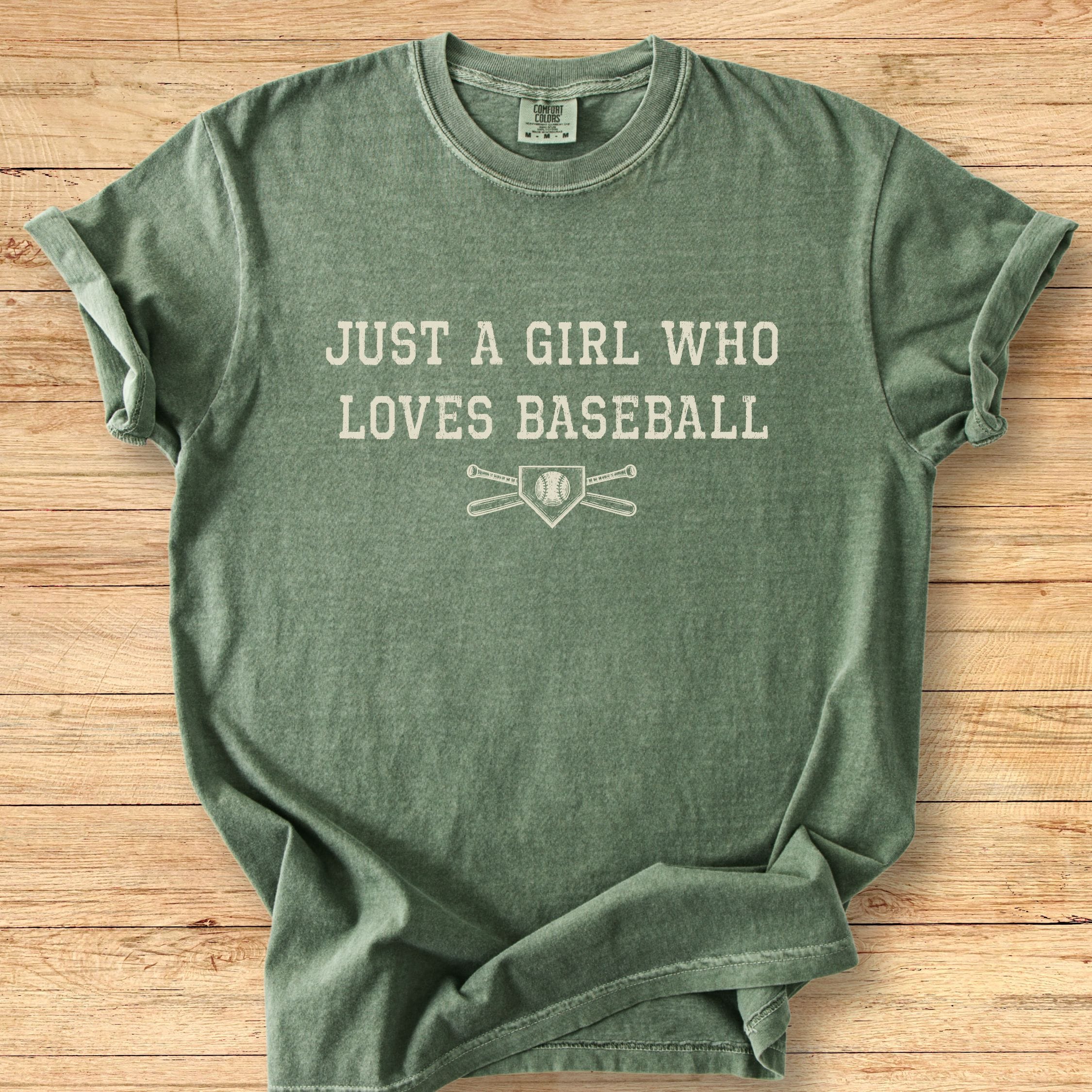 Just a Girl Baseball Premium Tee