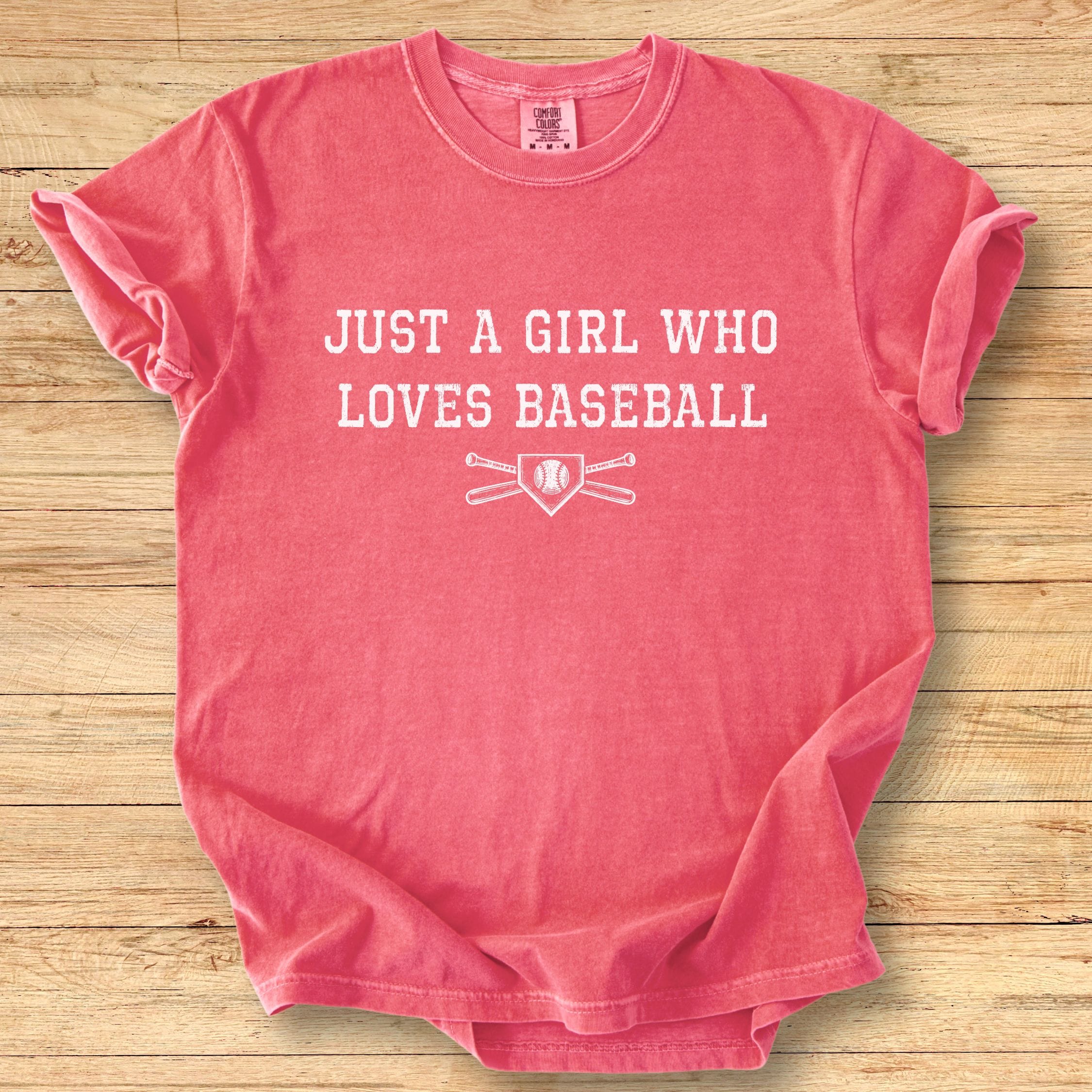 Just a Girl Baseball Premium Tee