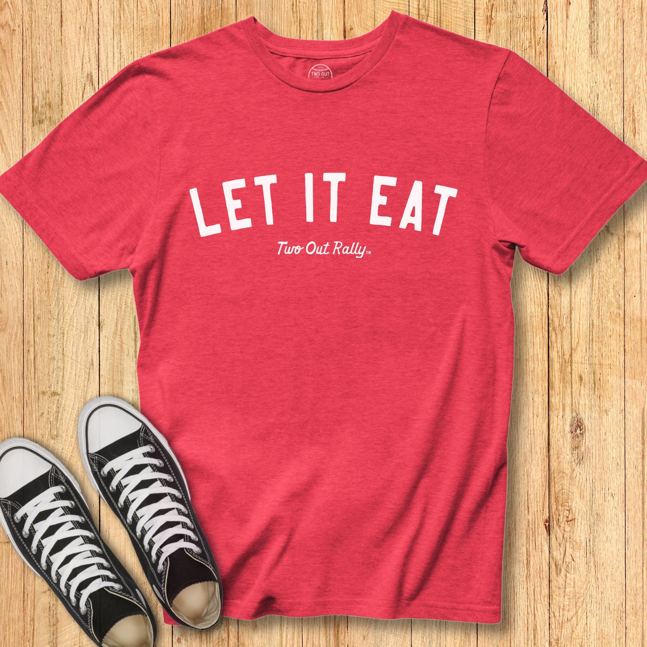 Let It Eat Baseball Tee