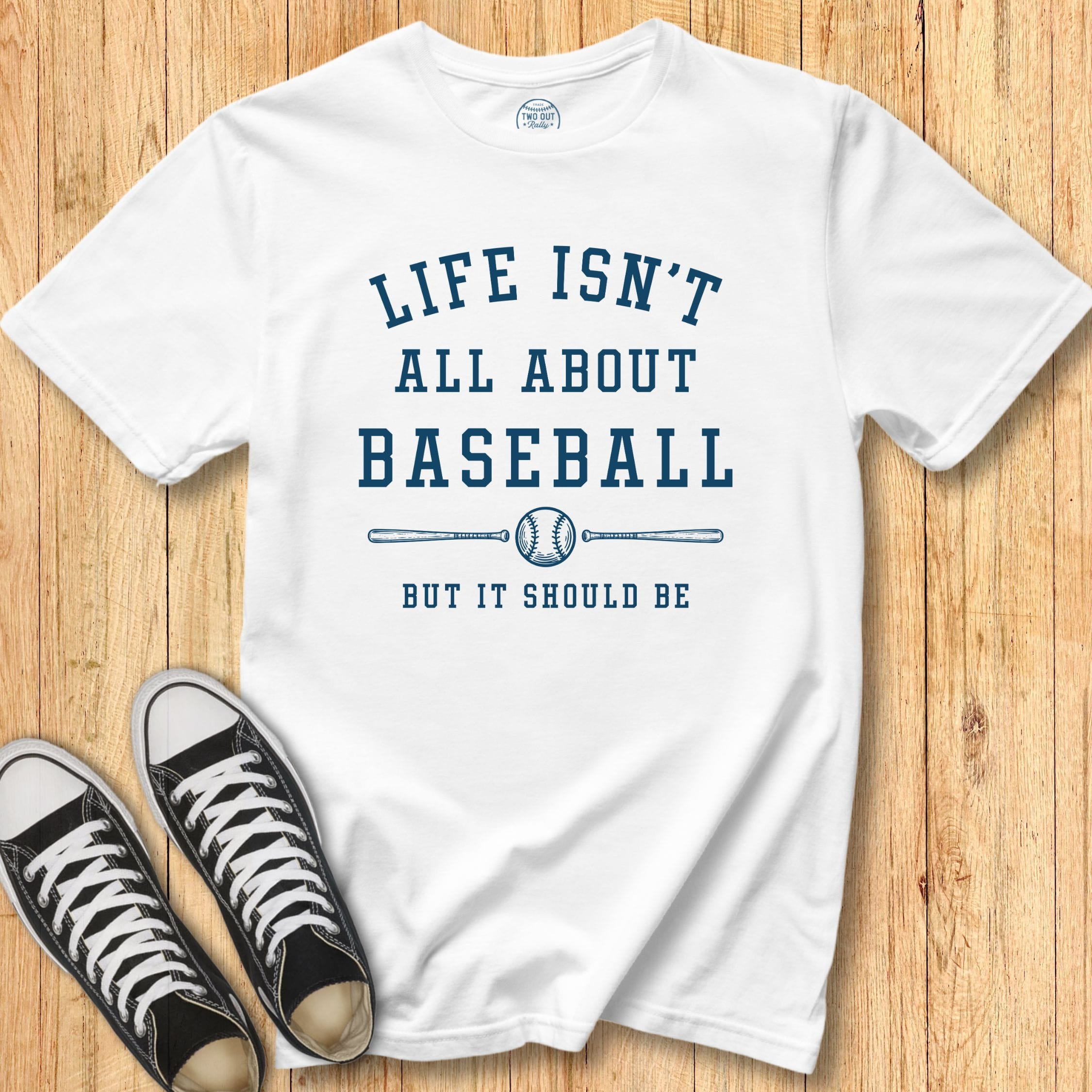 Life Isn't Baseball Tee