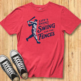 Life's Short Batter Tee