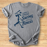 Life's Short Batter Premium Tee