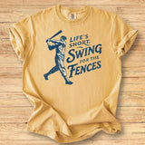 Life's Short Batter Premium Tee