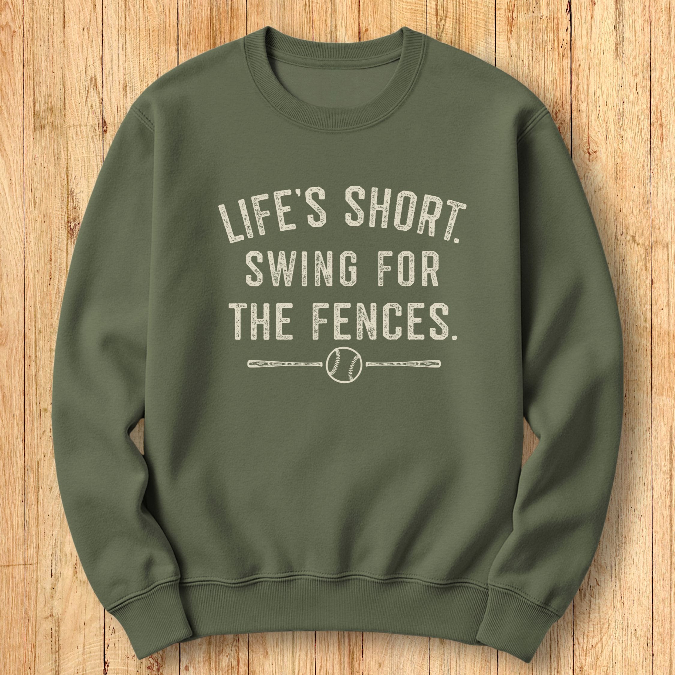 Life's Short Fences Sweatshirt