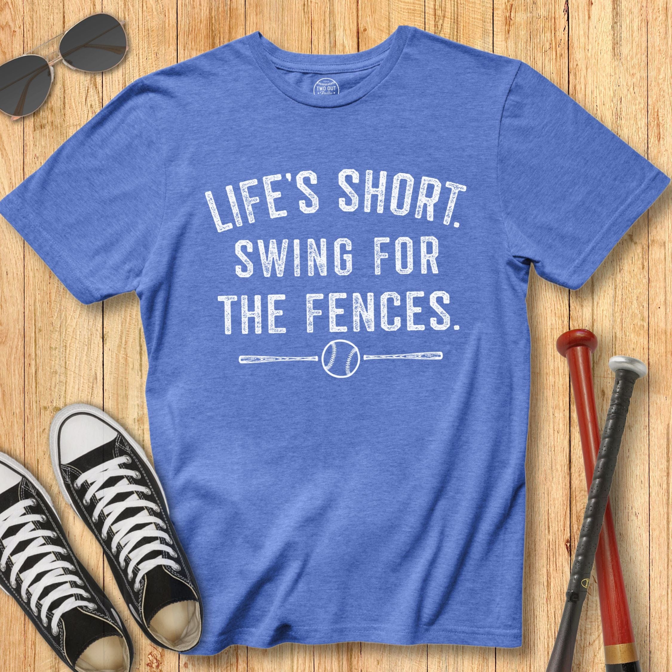 Life's Short Fences Stamp Tee
