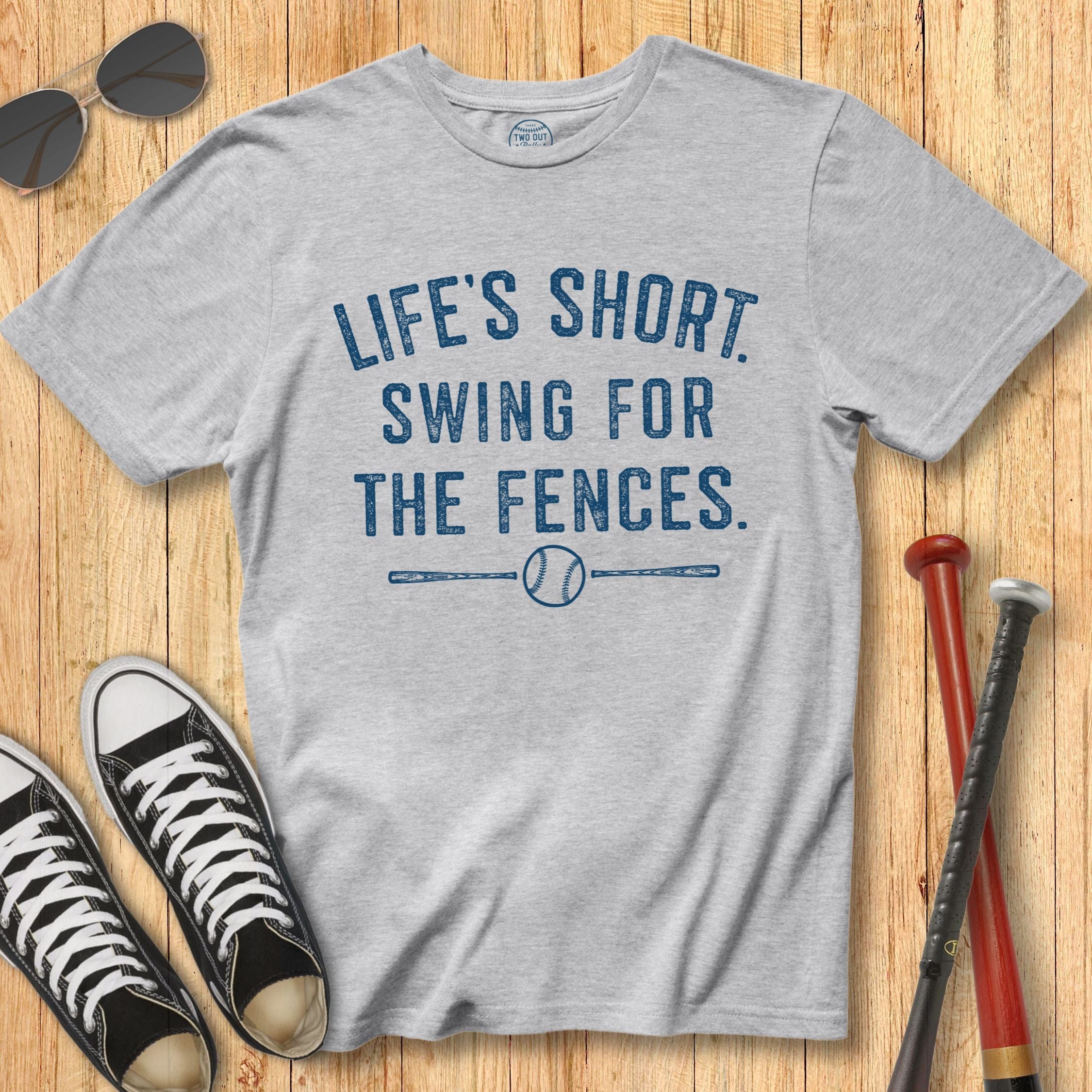 Life's Short Fences Stamp Tee