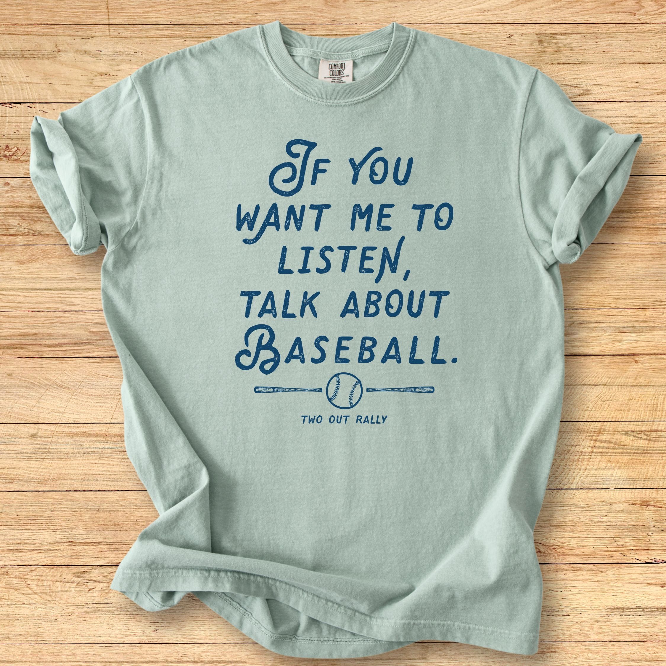 Listen Baseball Premium Tee