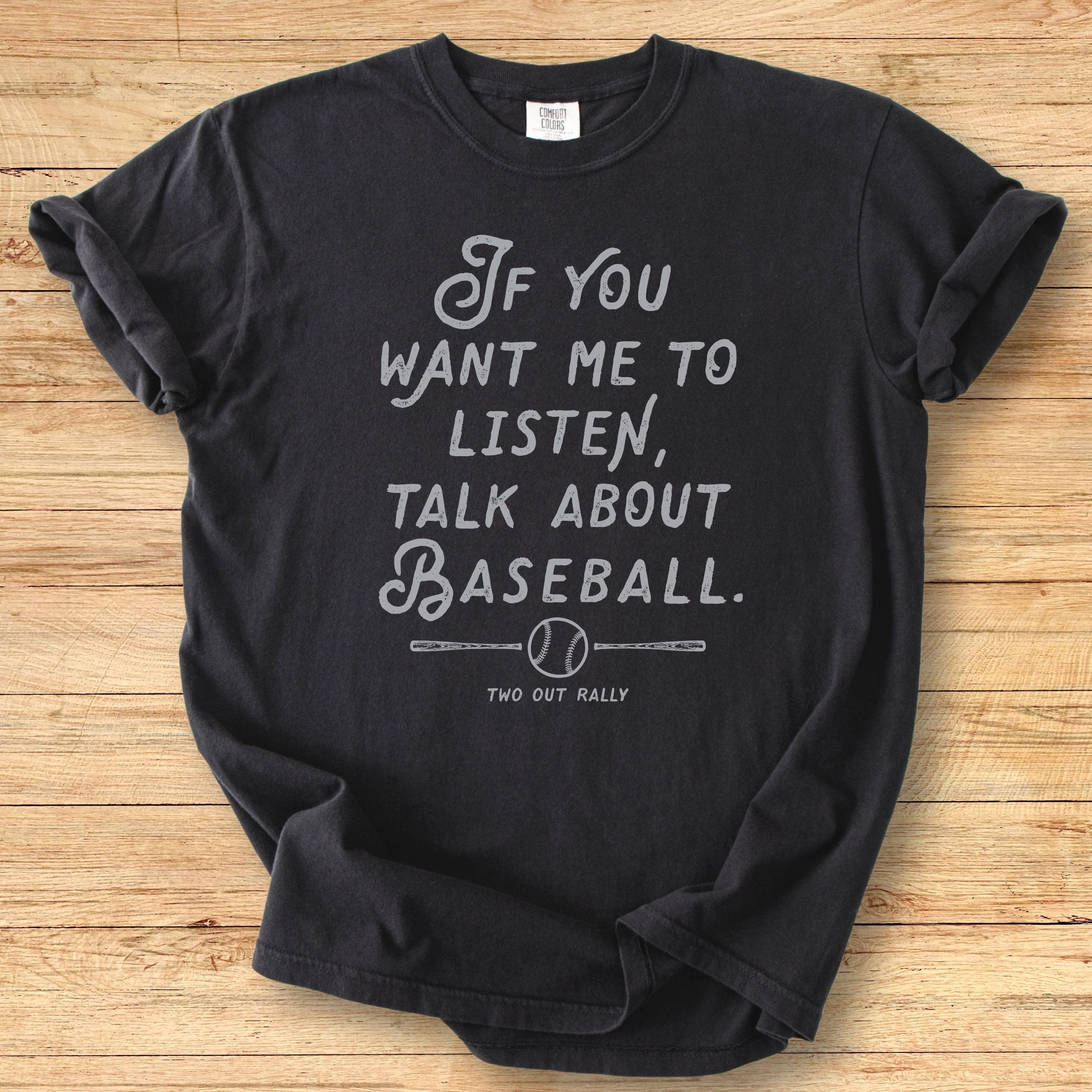 Listen Baseball Premium Tee