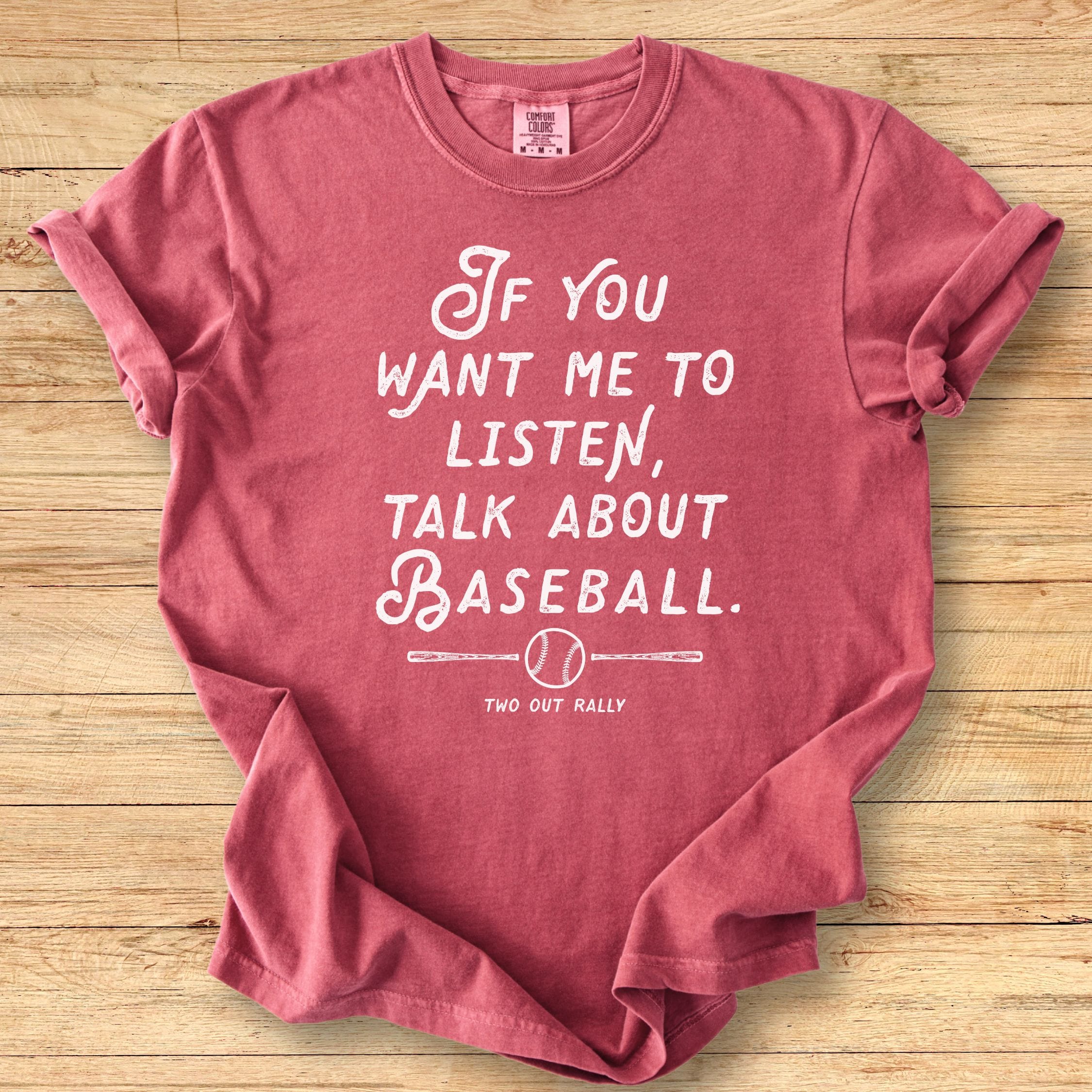 Listen Baseball Premium Tee
