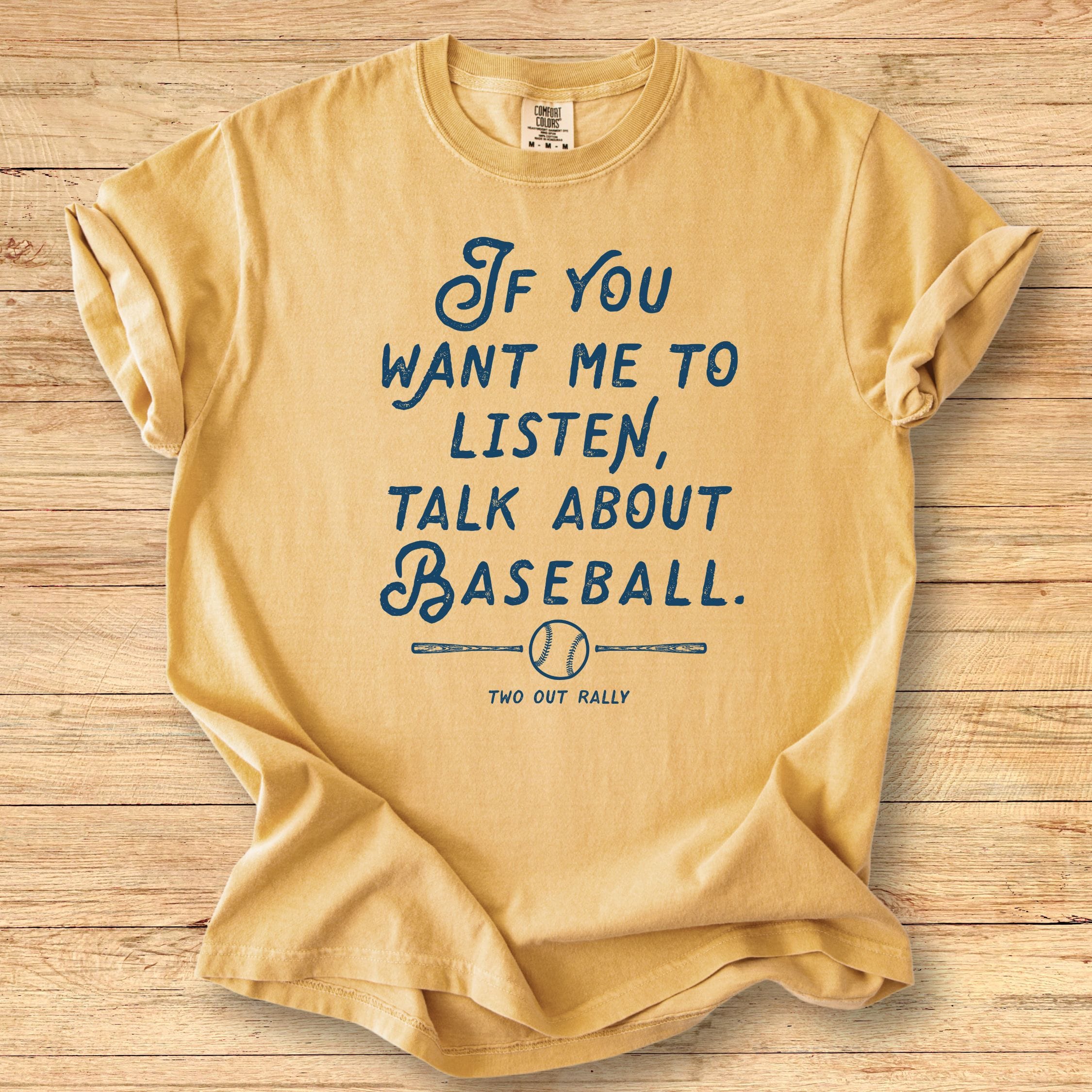 Listen Baseball Premium Tee